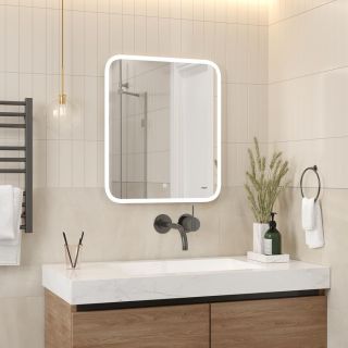 Зеркало Reflexion Blink RF6041BK с LED подсветкой и сенсорным 60х80